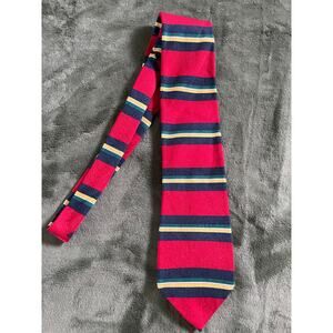 Oscar De La Renta Striped Tie 100% Silk BELK